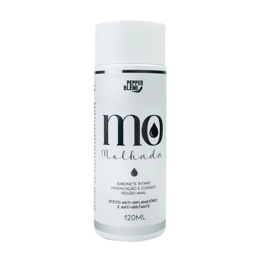 Sabonete Íntimo para Região Anal e Corporal 120ml Linha MO Molhada Pepper Blend- NOVIDADE