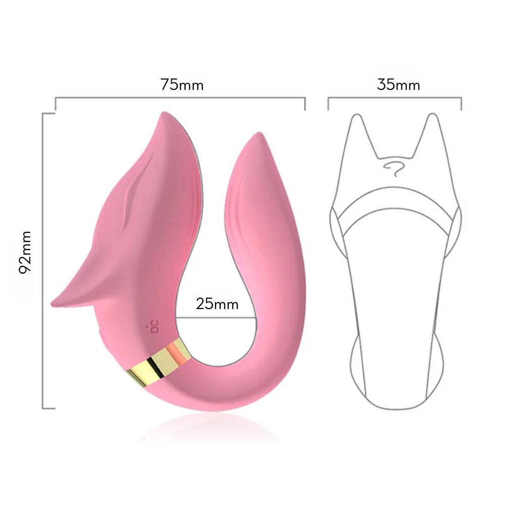 Vibrador para casal fox - Imagem 4