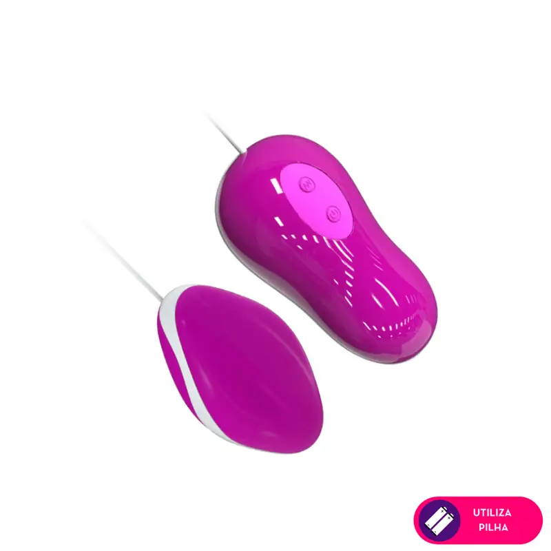 Pretty Love Avery – Cápsula vibratória com controle remoto com fio