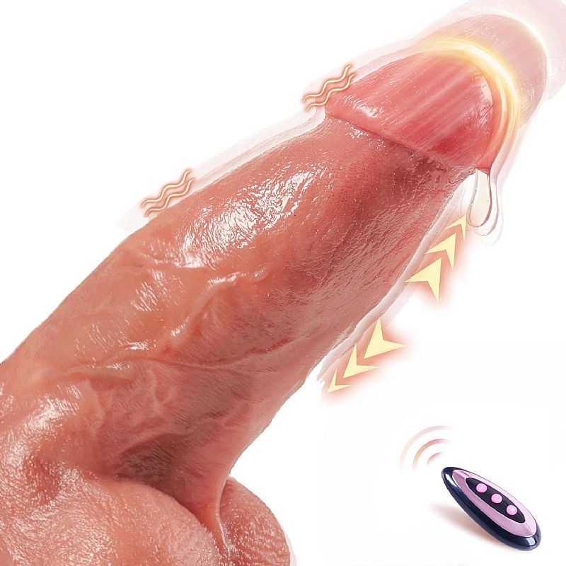 Pênis Realístico em Silicone Líquido com Vai e Vem / Aquecimento - 24,0 x 6,8 - S - Imagem 5