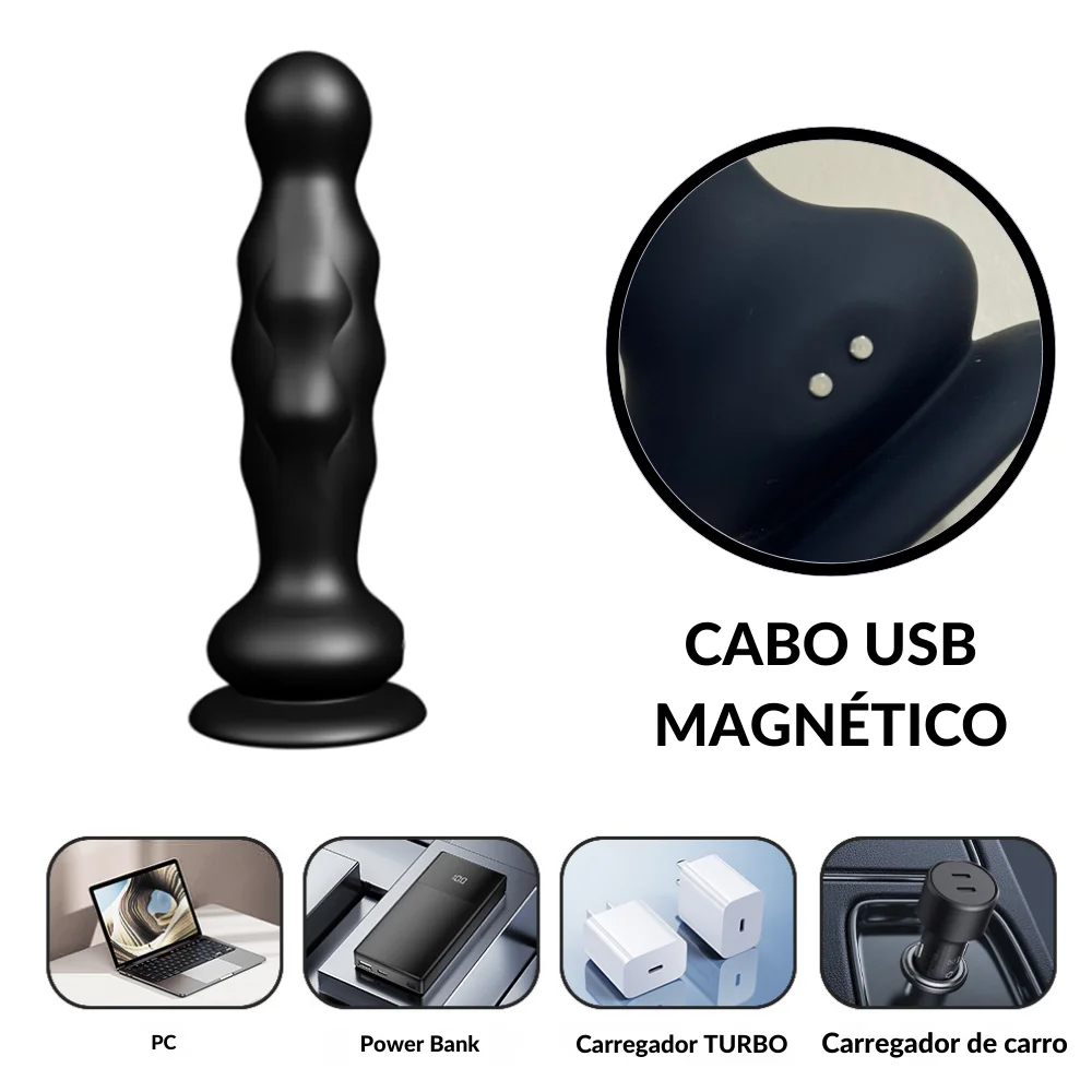 Plug anal vai e vem com controle remoto - NOVIDADE - Imagem 5