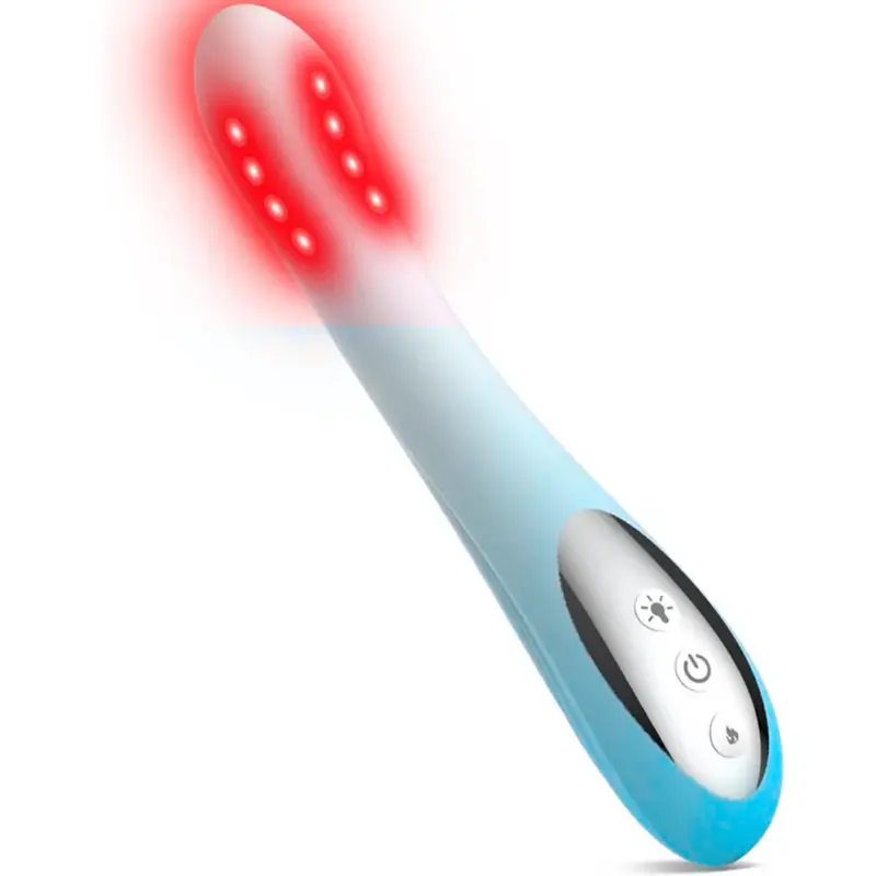 Vibrador Estimulador Ponto G com LED e Aquecimento - NOVIDADE