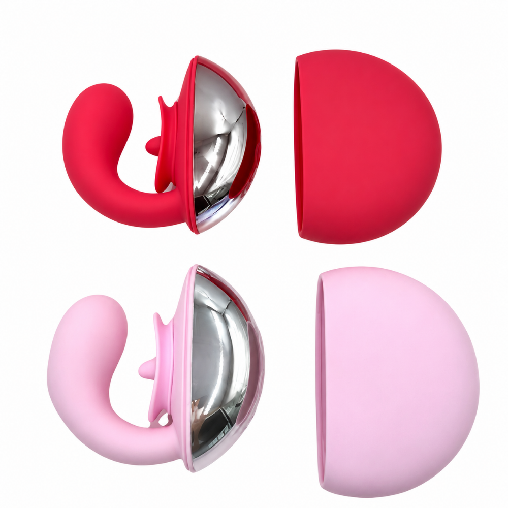 Vibrador ponto G com estimulador clitoriano - IMPORTAÇÃO JUNHO - Imagem 2