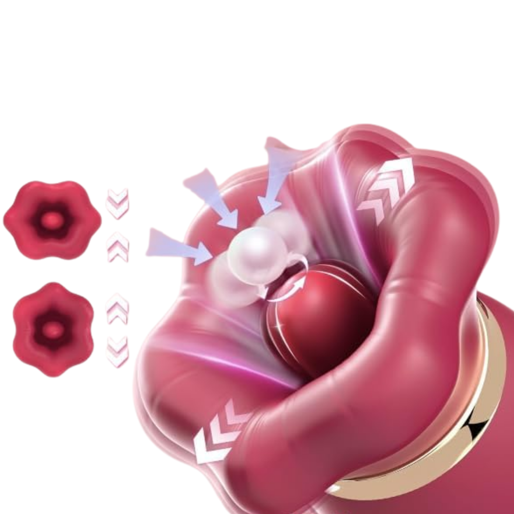 Vibrador Ponto G com Sucção e Língua Rotativa 360° - IMPORTAÇÃO JUNHO - Imagem 4