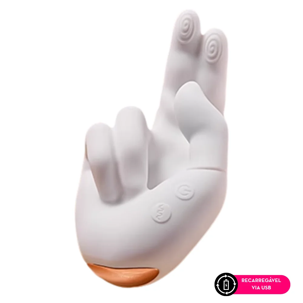 Vibrador premium em formato de mão com vai e vem e aquecimento-  IMPORTAÇÃO JUNHO - Imagem 4